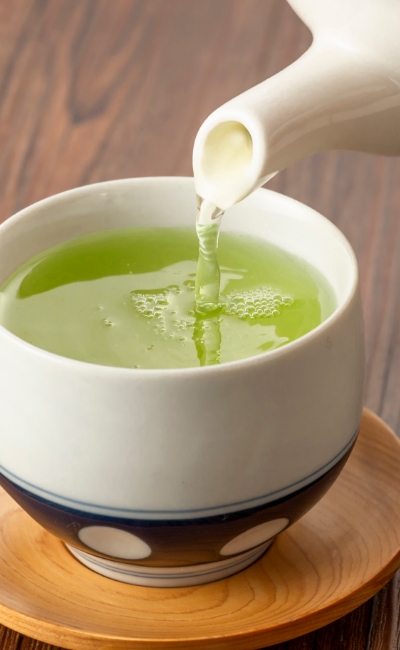 お茶が何回でもよく出ます